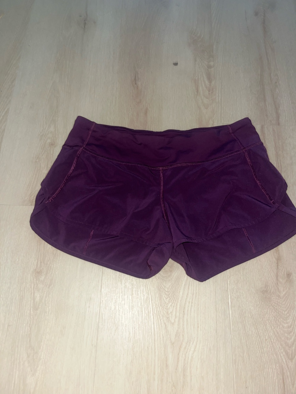 lululemon athletica Plum Athletic Shorts